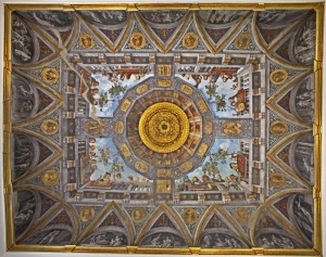 Soffitto sala tesoro