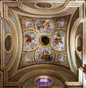 Soffitto cappella castello